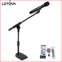 Support de microphone de table flexible en métal durable, professionnel, personnalisé, OEM, Letova MJ-214, vente en gros
