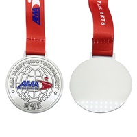 Ventes chaudes d'usine - Médaille de football en alliage de zinc - Médaille de sport personnalisée en métal - Médaille de gymnastique