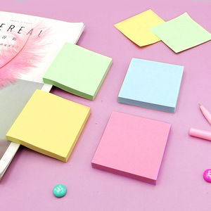 Colorful <b>Sticky</b> Notes For Students Removable Memo Pads Easy Tear Durable Traceless Self Adhesive <b>Notepads</b> Office School - Product Image 1