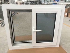 Sản phẩm mới trượt kính văn phòng tiếp nhận Windows PVC trượt kính màu đôi kính cửa sổ trượt - Product Image 2