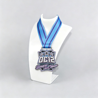Médaille de championnat en alliage personnalisée, logo et forme sélectionnables, adaptée aux médailles commémoratives d'événements sportifs