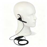 Auriculares Tácticos K-head con Cancelación Activa de Ruido (ANC) Diseño Supraaural 5R 888S para Radios Baofeng TYT Kenwood