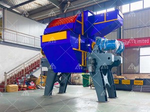 Phế liệu lốp đôi-trục lốp Shredder nhà máy chất thải lốp nhà máy tái chế để bán - Product Image 2