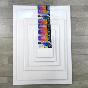 <span class=keywords><strong>Lienzos</strong></span> de Algodón Blancos para Arte, <span class=keywords><strong>Lienzos</strong></span> Estirados para Pintar, 20x20cm, Cubiertas de Madera para Pintar, Soporte Personalizado JIRHUI - Product Image 5