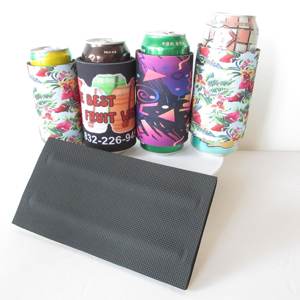 RYO Neoprene Insulated Thermal Slim 12oz Waterproof Can Cooler with Custom Logo Slap Wrap Full Printing for Outdoor Use - Product Image 2