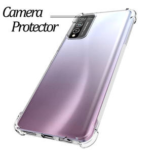 Custodia Quakeproof per Honor <span class=keywords><strong>10</strong></span> 10i 10X <span class=keywords><strong>Lite</strong></span> Y7P P30 P40 <span class=keywords><strong>Lite</strong></span> E Pro custodia per telefono custodia morbida TPU trasparente V40 9C - Product Image 3