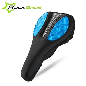 ROCKBROS-Funda <span class=keywords><strong>para</strong></span> SILLÍN <span class=keywords><strong>de</strong></span> bicicleta <span class=keywords><strong>de</strong></span> montaña, cómoda y suave funda <span class=keywords><strong>de</strong></span> gel <span class=keywords><strong>de</strong></span> silicona <span class=keywords><strong>para</strong></span> lluvia - Product Image 2