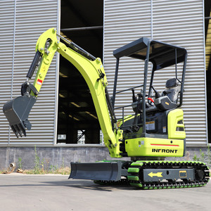 Mini-excavatrice 1,8 tonne avec moteur EPA 5, livraison gratuite, pour usage agricole, mini-excavatrice domestique 1 tonne, 2 tonnes - Product Image 1
