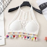 Maillot de bain Offres Spéciales Crochet Bikini Tricot Porter Femmes Tricots Crochet Crop Top