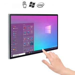 Windows <span class=keywords><strong>Pro</strong></span> 10 <span class=keywords><strong>11</strong></span> I5/i7/I9 Gen 4 6 8หน้าจอสัมผัสแบบออลอินวัน21.5/24/27/32นิ้วแผงสัมผัสแบบโต้ตอบแบบสัมผัส - Product Image 1