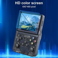 Console de jeu vidéo portable rétro R36s, écran IPS OCA HD MIPI de 3,5 pouces, Linux open source, Wi-Fi, 1500 jeux