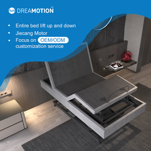 Dreamotion chống ngáy ngủ chức năng đô<span class=keywords><strong>i</strong></span> kích thước duy nhất có thể đ<span class=keywords><strong>i</strong></span>ều chỉnh cơ sở Giường Đ<span class=keywords><strong>i</strong></span>ện khung giường - Product Image 1