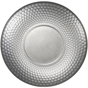 ถาดเค้กขนมหวานจานผลไม้2ชั้นทำจากสเตนเลส304แบบย้อนยุค1ชิ้น - Product Image 6