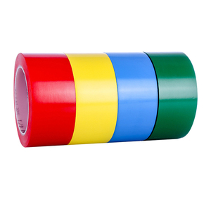 471 <strong>Vinyl</strong> Tape Rubber <strong>Adhesive</strong> Color Polyethylene Floor <strong>Vinyl</strong> Marking Tape for Ground Safety Signs - Product Image 4