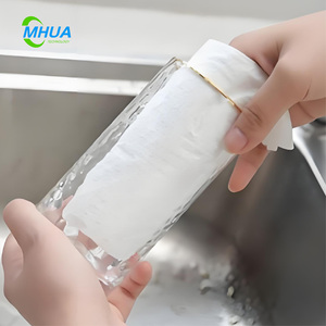 Essuie-tout multifonctionnel à nettoyage rapide pour la cuisine Absorption rapide de l'huile jetable <span class=keywords><strong>Forme</strong></span> carrée <span class=keywords><strong>en</strong></span> tissu non tissé - Product Image 5