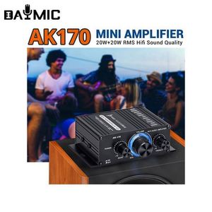 AK170 Mini HIFI, Amplificador de Potencia de 12V para Auto, Módulo Amplificador, Sistema de Sonido para Auto, Altavoz AMP - Product Image 6