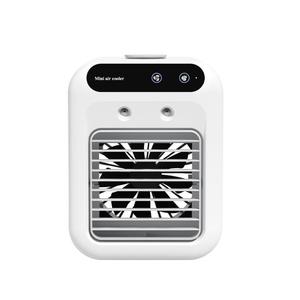 0728 Ventilador Enfriador de Aire Ultrasilencioso de 2 Niveles con Boquilla de Pulverización Intercambiable, Nebulizador, Ecológico y Portátil - Product Image 3