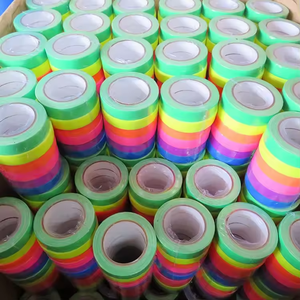 <span class=keywords><strong>Ruban</strong></span> adhésif EONBON sous lumière noire UV Fluorescent Neon Gaffer Blacklight Cloth Duct Tape - Product Image 4