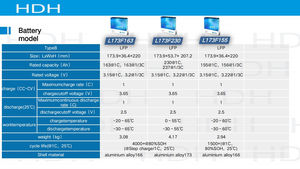 סוללת ליתיום-ברזל-פוספט פריזמטית בעלת ביצועים גבוהים Calb L148F20F 20Ah 8C 3.2v לרכב חשמלי, 2500 מחזורים, טמפרטורה 20~65 מעלות צלזיוס - Product Image 5