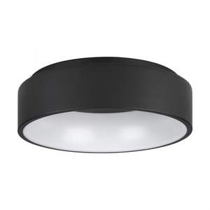 PLAFONIERA LED MARGHERA 2 NERA 45X13.5CM - 25.5W 3000lm 3000K - Product Image 1