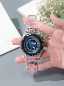 <span class=keywords><strong>Cinturino</strong></span> di Ricambio alla Moda in <span class=keywords><strong>Plastica</strong></span> Trasparente Colorata per Apple Watch 38/40/41/42/44/45/49 mm, Compatibile con Serie 1 2 3 4 5 6 7 8 - Product Image 6