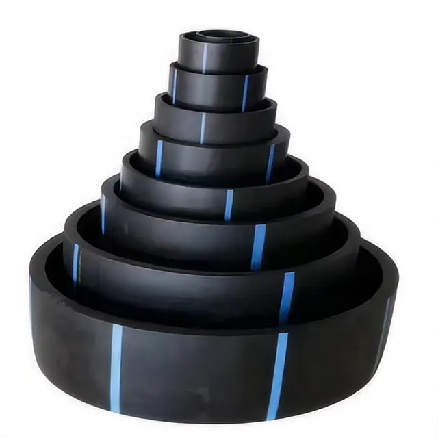 ייצור צינורות אספקת מים HDPE, סיטונאי צינורות השקיה למי שתייה, השחלה של צינורות מי ברז תת קרקעיים