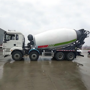 China Hot-sale New Diesel SHACMAN 8*4 12 Cbm Camión Mezclador de cemento ISO 9001 Certificado con diseño de clima tropical - Product Image 3