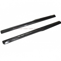 Extensions de jupes latérales en fibre de carbone noire style PSM M3 M4 pour BMW F80 F82 F83 – Installation facile