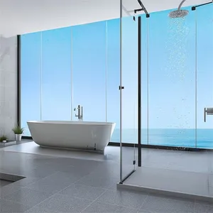 Simple Design Cheap Price Customize Poland Tempered Glass Toilet Bath Shower Room Cabin In Bathroom Shower Enclosures