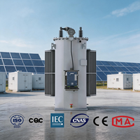 Régulateur de tension monophasé à faible perte et haute efficacité de type huile SVR 14,4KV 1000KVA pour économie d'énergie