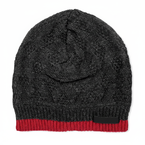 Gorro de invierno Unisex más vendido, gorro de diseño personalizado con orejeras gruesas, patrón a cuadros, gorro de viaje cálido de punto de alta calidad - Product Image 1