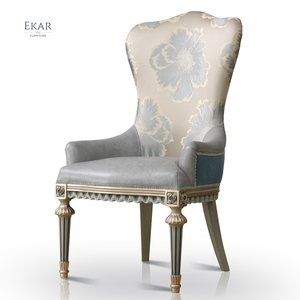 Mobili <span class=keywords><strong>da</strong></span> soggiorno di lusso comoda <span class=keywords><strong>poltrona</strong></span> <span class=keywords><strong>da</strong></span> pranzo in legno classica <span class=keywords><strong>Vintage</strong></span> di design monoposto - Product Image 2