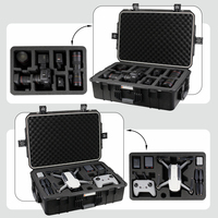 Valise de transport robuste Everest avec joint étanche et mousse sur mesure pour caméras cinéma multi-objectifs