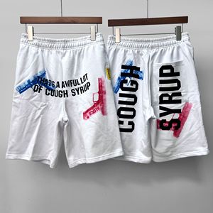 Pantalones Cortos Casuales de Algodón 100% de Alta Calidad para Hombre, Estilo Urbano, Personalizados con la Frase 'THAT'S a AWFUL LOT of COUGH SYRUP' - Product Image 2