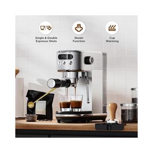 Cafetera Espresso Italiana Semiautomática Digital Programable de 1230W, Portátil, con Tanque de Agua de 1.3L, para el Hogar - Product Image 2