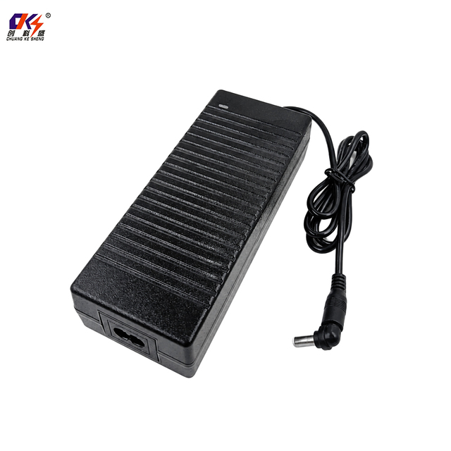 120W Desktop Adaptor AC DC 12V 10A 24V 5A Power Supply Adapter With DC 5.5x2.1mm Right-Angle Barrel Connector for LED Lights
