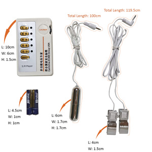 Elettroshock terapia fisica con morsetto per capezzolo e uova d'amore per le donne e gli uomini dispositivi di piacere giocattoli sessuali - Product Image 2