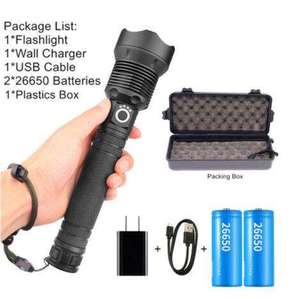 Senter Selam Isi Ulang 10000 Lumen, Zoom Terkuat, Lampu Tangan, Lampu Khusus untuk Berburu - Product Image 4
