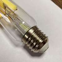 Ampoule tubulaire LED à filament blanc clair haute luminosité E40 41W 4000K, remplacement HPS pour lampadaire de rue