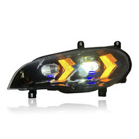 Feux de route extérieurs pour voiture, ensemble de phares, feux de jour, feux de brouillard LED, phare LED pour BMW X5 E70