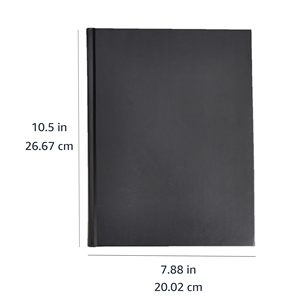 Cuaderno de Tapa Dura con Páginas Rayadas, Papel Grueso de 120 GSM, Tamaño Mediano A5, 160 Páginas, Perfecto para Escribir, Tomar Notas y Diario Personal - Product Image 5