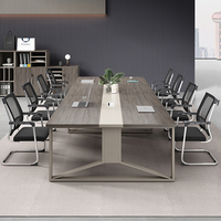 Mobilier de bureau en bois luxueux HYZ-16 bureau bureaux de direction table de conférence tables et chaises de conférence table de réunion