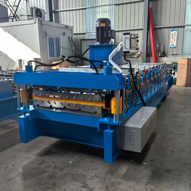 Factory Direct Sale Roofing Tile Sheet High Speed and Production Line Metal Roof Roll Forming Machine for House Building