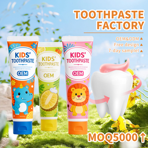 <span class=keywords><strong>Pasta</strong></span> de dientes para niños Cool Mint Bubble Gum y naranja Libre de fluoruro <span class=keywords><strong>Sin</strong></span> sabores ni colores artificiales <span class=keywords><strong>Pasta</strong></span> de dientes para niños - Product Image 1