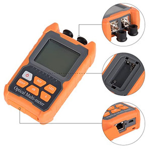 Medidor de Potencia Óptica Portátil 4 en 1 OEM ODM con Localizador Visual de Fallas 2MV y Probador de Cables de Red, Probador de Fibra Óptica - Product Image 4