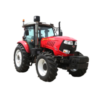 الزراعة الجرارات الزراعية ماكينات 30hp-210hp 4wd كبيرة حصانا جرار زراعي