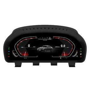 Compteur de vitesse intelligent 12.3 pouces, groupe d'instruments numériques pour BMW 5 6 7 F10 X4 F26 X5 E70 tableau de bord de voiture écran LCD système Linux