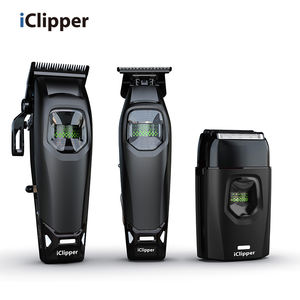 IClipper-I812 Tagliacapelli Professionale Senza Fili con Motore a Rotore Esterno, Velocità Regolabile, Batteria da 2500mAh per Rifinitura della <span class=keywords><strong>Barba</strong></span> - Product Image 4