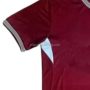 经典条纹足球衫定制升华男士复古足球衫 - Product Image 2