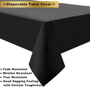 Mantel de tela no tejida de color sólido de estilo moderno para mesa de boda en casa - Product Image 4